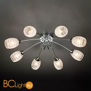 Потолочная люстра Eurosvet Rigina 30127/8 хром - Фото 0