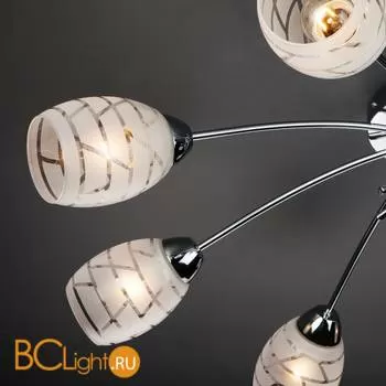 Потолочная люстра Eurosvet Rigina 30127/8 хром - Фото 3