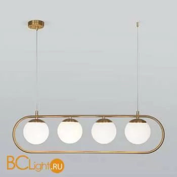 Подвесной светильник Eurosvet Ringo 50089/4 золото - Фото 0