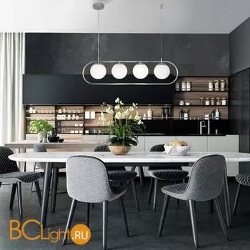 Подвесной светильник Eurosvet Ringo 50089/4 хром - Фото 1