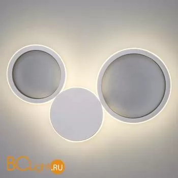 Настенный светильник Eurosvet Rings 40141/1 LED серебро 13W - Фото 1