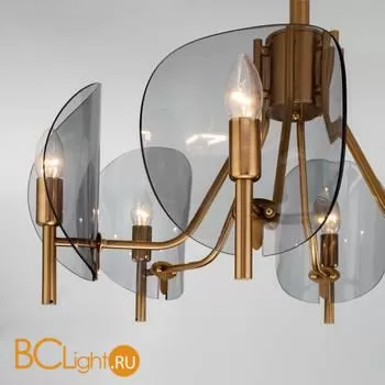 Люстра Eurosvet Rocco 60135/6 латунь a058088 - Фото 0