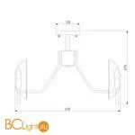 Люстра Eurosvet Rocco 60135/6 латунь a058088 - Фото 3