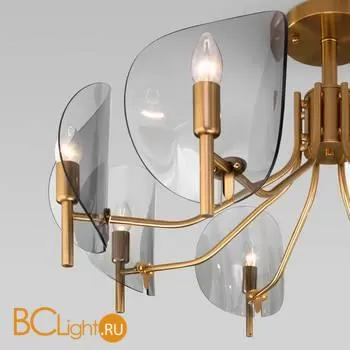 Люстра Eurosvet Rocco 60135/8 латунь a058089 - Фото 0