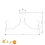 Люстра Eurosvet Rocco 60135/8 хром a058091 - Фото 3