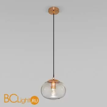 Подвесной светильник Eurosvet Rock 50212/1 янтарный - Фото 1