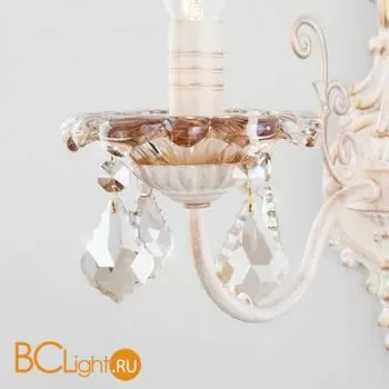 Бра Eurosvet Rococo 10118/1 белый с золотом a051813 - Фото 1