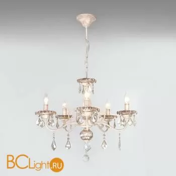 Люстра Eurosvet Rococo 10118/5 белый с золотом