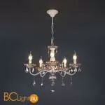 Люстра Eurosvet Rococo 10118/5 белый с золотом - Фото 0