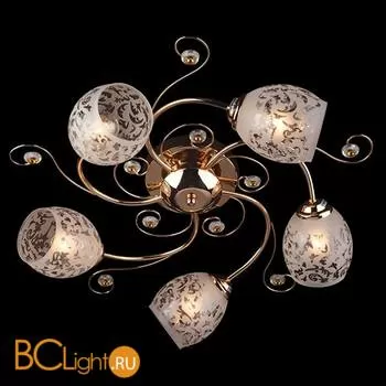 Потолочная люстра Eurosvet Роксана 9677/5 золото