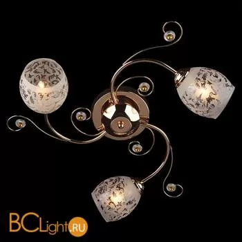 Потолочная люстра Eurosvet Роксана 9677/3 золото