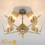 Потолочная люстра Eurosvet Rombo 60110/5 античная бронза - Фото 0