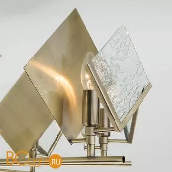 Потолочная люстра Eurosvet Rombo 60110/8 античная бронза - Фото 0