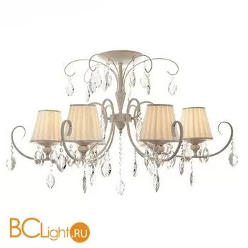 Потолочная люстра Eurosvet Rosalva 10021/6 белый с золотом