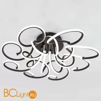 Потолочный светильник Eurosvet Rosca 90136/8 чёрный кофе 230W