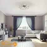 Потолочный светильник Eurosvet Rosca 90236/10 чёрный кофе