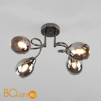 Люстра Eurosvet Roselyn 30171/4 черный жемчуг