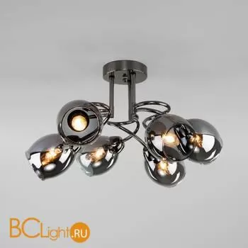 Люстра Eurosvet Roselyn 30171/6 черный жемчуг