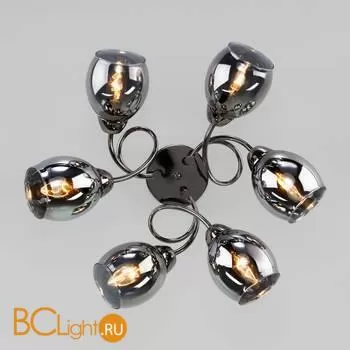 Люстра Eurosvet Roselyn 30171/6 черный жемчуг - Фото 1