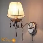 Бра Eurosvet Rosetta 10086/1 серебро/дымчатый хрусталь Strotskis - Фото 2