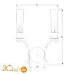 Бра Eurosvet Rosher 60141/2 a060330 - Фото 2