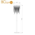 Торшер Eurosvet Royal 80412/2 хром 42W - Схема