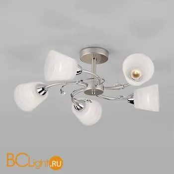 Потолочная люстра Eurosvet Sabrina 30147/5 перламутровое золото