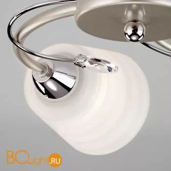 Потолочная люстра Eurosvet Sabrina 30147/5 перламутровое золото - Фото 0