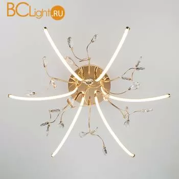 Потолочный светильник Eurosvet Sacura 90087/6 золото 42W - Фото 1