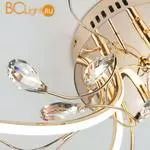 Потолочный светильник Eurosvet Sacura 90087/6 золото 42W - Фото 2