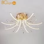 Потолочный светильник Eurosvet Sacura 90087/8 золото 64W