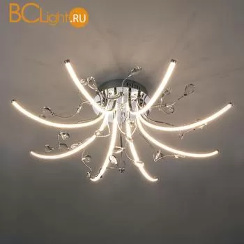 Потолочный светильник Eurosvet Sacura 90087/8 хром 64W - Фото 1