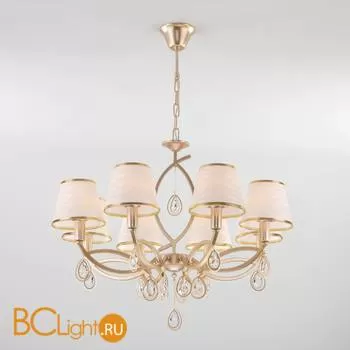 Люстра Eurosvet Salita 60091/8 перламутровое золото - Фото 1