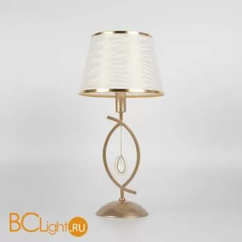 Настольная лампа Eurosvet Salita 01066/1 перламутровое золото - Фото 1