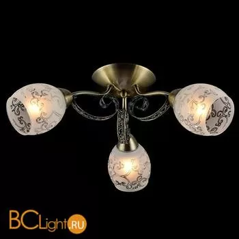 Потолочная люстра Eurosvet Samanta 30078/3 античная бронза