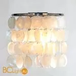 Настенный светильник Eurosvet Sandra 60084/2 хром/перламутр