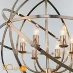 Подвесной светильник Eurosvet Santi 60139/6 золото a058339 - Фото 0