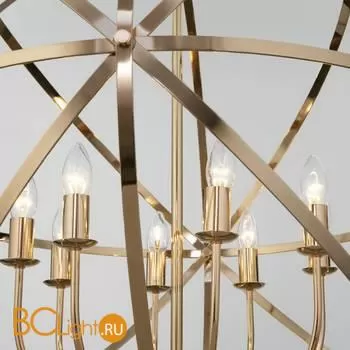 Подвесной светильник Eurosvet Santi 60139/8 золото a058342 - Фото 1