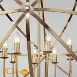 Подвесной светильник Eurosvet Santi 60139/8 золото a058342 - Фото 1