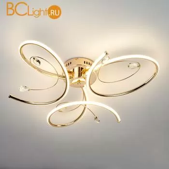 Потолочный светильник Eurosvet Saona 90099/3 золото 54W - Фото 2