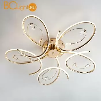 Потолочный светильник Eurosvet Saona 90099/5 золото 90W