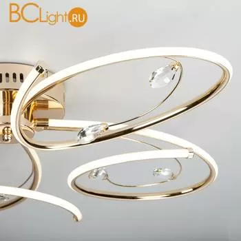 Потолочный светильник Eurosvet Saona 90099/5 золото 90W - Фото 1