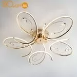 Потолочный светильник Eurosvet Saona 90099/5 золото 90W