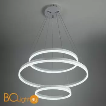 Подвесной светильник Eurosvet Saturn 90078/3 белый 114W - Фото 1