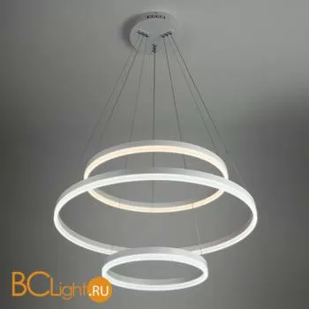 Подвесной светильник Eurosvet Saturn 90078/3 белый 114W - Фото 2