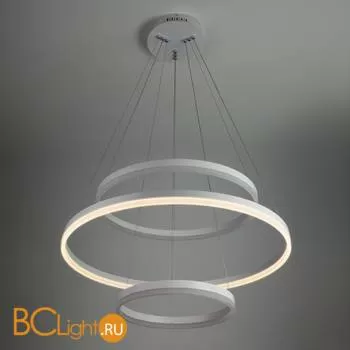 Подвесной светильник Eurosvet Saturn 90078/3 белый 114W - Фото 3