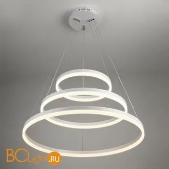 Подвесной светильник Eurosvet Saturn 90078/3 белый 114W - Фото 5