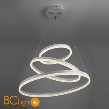 Подвесной светильник Eurosvet Saturn 90078/3 белый 114W - Фото 6