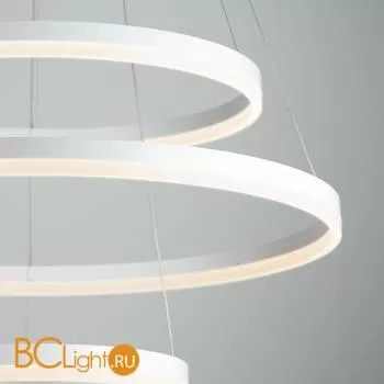 Подвесной светильник Eurosvet Saturn 90078/3 белый 114W - Фото 7