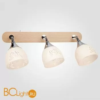 Бра Eurosvet Savoy 20051/3 светлое дерево